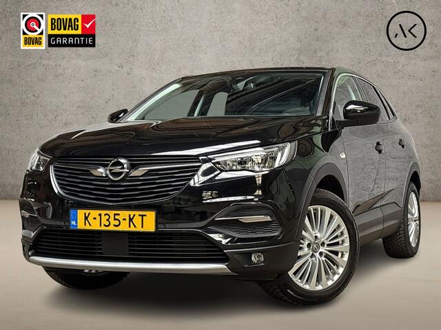 Opel Grandland X 1.2 Turbo Sport (APPLE CARPLAY, GROOT NAVI, CLIMATE, STUUR/STOELVERWARMING, KEYLESS, CAMERA, SPORTSTOELEN, GETINT GLAS, ELEK ACHTERKLEP, NIEUWE APK, NIEUWSTAAT)