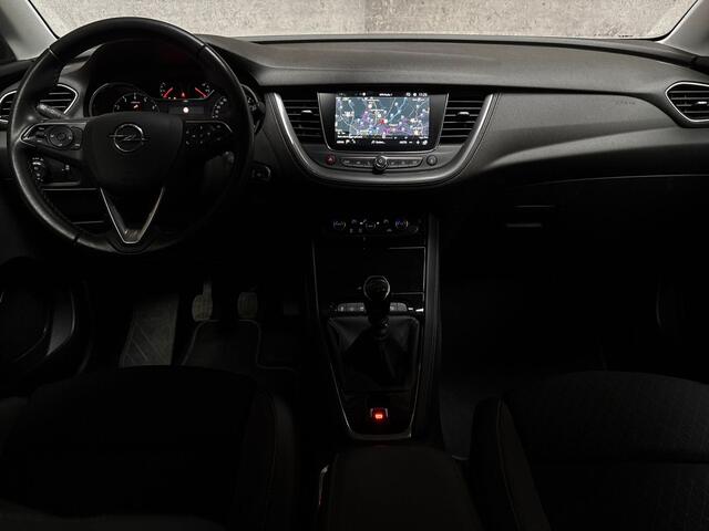 Opel Grandland X 1.2 Turbo Sport (APPLE CARPLAY, GROOT NAVI, ZWART DAK, CLIMATE, CAMERA, LEDER, SPORTSTOELEN, CRUISE, GETINT GLAS, NIEUWSTAAT)