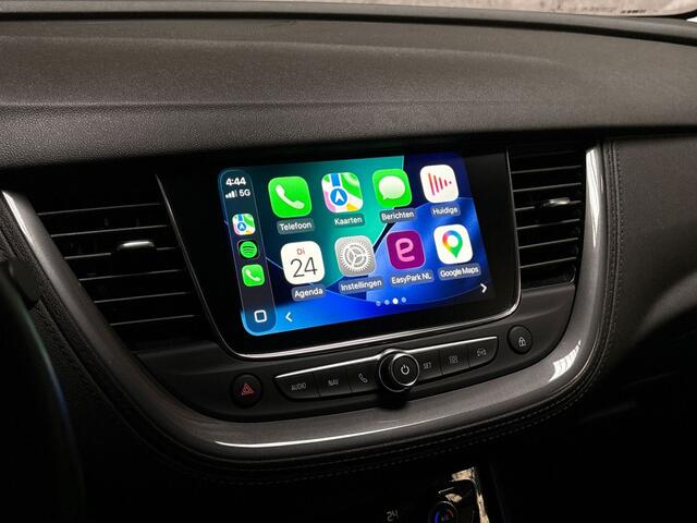 Opel Grandland X 1.2 Turbo Sport (APPLE CARPLAY, GROOT NAVI, ZWART DAK, CLIMATE, CAMERA, LEDER, SPORTSTOELEN, CRUISE, GETINT GLAS, NIEUWSTAAT)