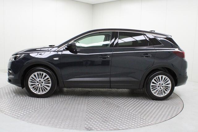 Opel Grandland X 1.2 Turbo Innovation | dealer onderhouden | trekhaak | elektr. achterklep | climate | navi | pdc v/a+camera | dode hoek | carplay | spiegel elektr. inklapbaar | cruise | bluetooth