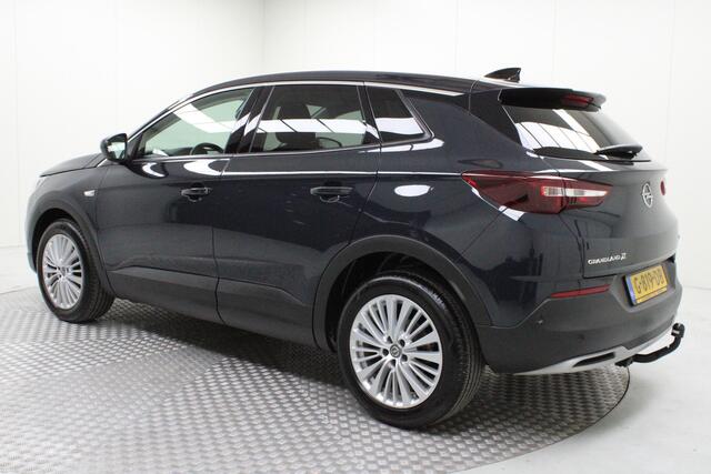 Opel Grandland X 1.2 Turbo Innovation | dealer onderhouden | trekhaak | elektr. achterklep | climate | navi | pdc v/a+camera | dode hoek | carplay | spiegel elektr. inklapbaar | cruise | bluetooth
