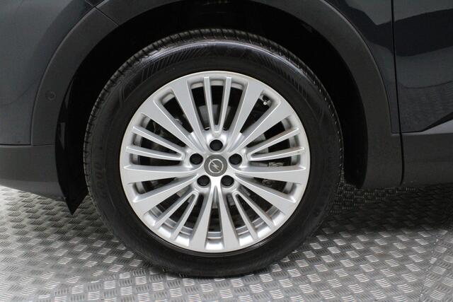 Opel Grandland X 1.2 Turbo Innovation | dealer onderhouden | trekhaak | elektr. achterklep | climate | navi | pdc v/a+camera | dode hoek | carplay | spiegel elektr. inklapbaar | cruise | bluetooth