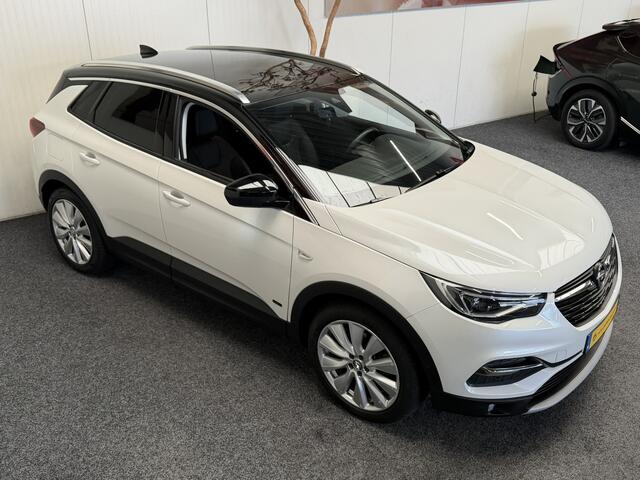 Opel Grandland X 1.6 TURBO HYBRID4 ELEGANCE NAVIGATIE CRUISE CONTROL APPLE CARPLAY/ANDROID RIJSTROOKSENSOREN DODEHOEKSENSOREN KEYLESS GO ACHTERUITRIJCAMERA AFN. TREKHAAK ZEER MOOI !!
