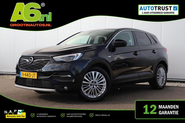 Opel Grandland X 1.2 Turbo Innovation 131PK Leder Memory Stoelen Navigatie Achteruitrijcamera Stuur & Stoelverwarming