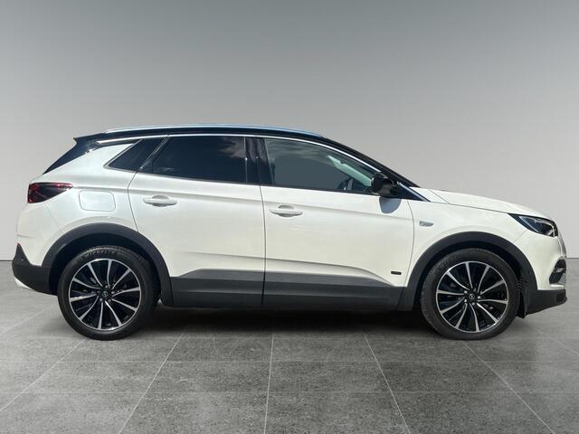 Opel Grandland X Ultimate+ 1.6 PHEV Hybrid4 300pk e-EAT8 4x4 | NAPPA LEDER | HANDSFREE A.KLEP | PEARL WHITE | PARK ASSIST | STOELKOELING + VERWARMING | MASSAGE | MEMORY | ADAPTIVE CRUISE | AGR-STOELEN |