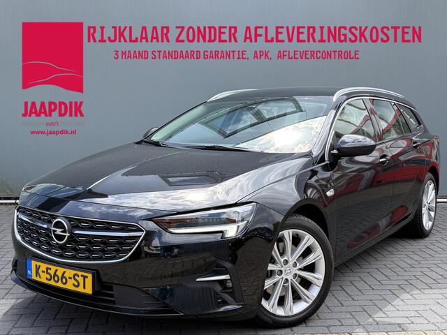 Opel INSIGNIA Sports Tourer BWJ 2021 1.5 CDTI 123 PK Business Elegance | NWE APK TREKHAAK / SPORTSTOELEN / CAMERA / CARPLAY / NAVI / CLIMA / CRUISE / HALF LEDER / KEYLESS / CAMERA / ELEK. ACHTERKLEP / DODE HOEK DETECTIE / LMV 18 INCH / LED