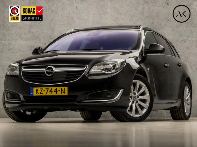 Opel INSIGNIA Sports Tourer 1.6 T Sport 170Pk (PANORAMADAK, APPLE CARPLAY, NAVIGATIE, MEMORY SEATS, STOELVERWARMING, BRUIN LEDER, ADAPTIVE CRUISE, TREKHAAK, CAMERA, KEYLESS, NIEUWSTAAT)