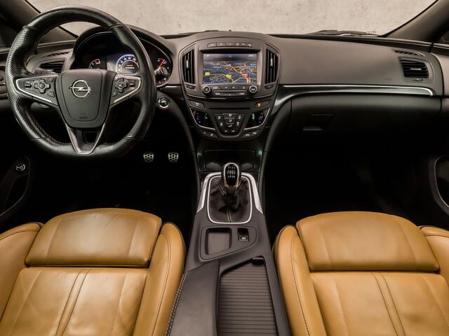 Opel INSIGNIA Sports Tourer 1.6 T Sport 170Pk (PANORAMADAK, APPLE CARPLAY, NAVIGATIE, MEMORY SEATS, STOELVERWARMING, BRUIN LEDER, ADAPTIVE CRUISE, TREKHAAK, CAMERA, KEYLESS, NIEUWSTAAT)