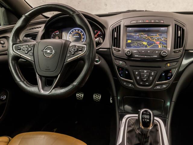 Opel INSIGNIA Sports Tourer 1.6 T Sport 170Pk (PANORAMADAK, APPLE CARPLAY, NAVIGATIE, MEMORY SEATS, STOELVERWARMING, BRUIN LEDER, ADAPTIVE CRUISE, TREKHAAK, CAMERA, KEYLESS, NIEUWSTAAT)