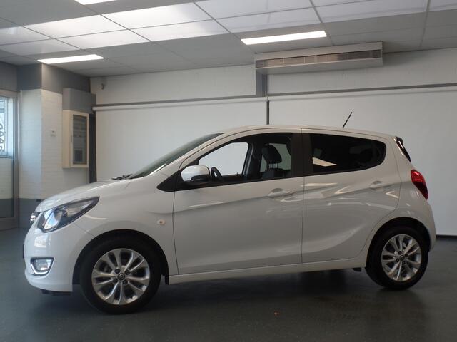 Opel KARL 1.0 ecoFLEX Innovation Clima controle, Cruise controle, Apple carplay, Stoelverwarming, Deels leder, Pdc, Lm velgen 15'', Nederlandse auto, Full options!! Bovag afleverpakket 695,-