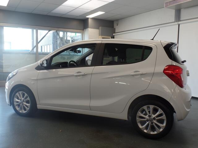 Opel KARL 1.0 ecoFLEX Innovation Clima controle, Cruise controle, Apple carplay, Stoelverwarming, Deels leder, Pdc, Lm velgen 15'', Nederlandse auto, Full options!! Bovag afleverpakket 695,-