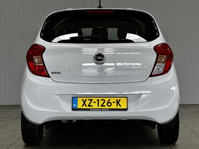 Opel KARL 1.0 ecoFLEX 120 Jaar Edition/ NAVI!/ Airco/ Cruise/ Elek. pakket/ Isofix/ Bluetooth/ Multi. Stuur/ Dagrijverl./ Dakspoiler.