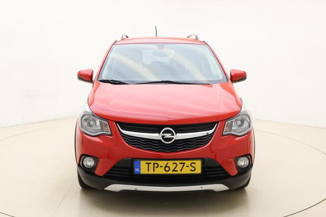 Opel KARL 1.0 Rocks Online Edition 75pk | Airco | Navigatie | Apple Carplay Android Auto | Cruise Control | Lichtmetalen Velgen | Parkeerhulp Achter | 1e Eigenaar