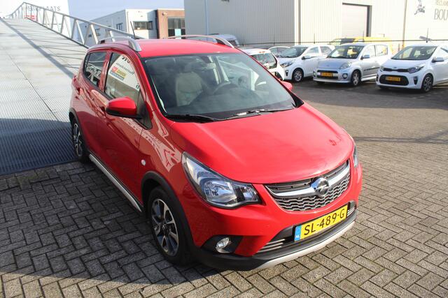 Opel KARL 1.0 Rocks Online Edition Automaat/1ste eigenaar/Orig.NL auto/Airco/Parkeersensoren/Apple car play/Bluetooth/Cruise Control/Centrale vergrendeling/Elektrische ramen/Slechts 17.000 km.