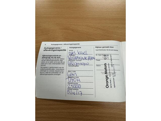 Opel KARL 1.0 ecoFLEX 75pk Edition Airconditioning Cruise control Dealeronderhouden 5drs