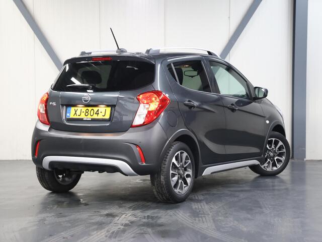 Opel KARL 1.0 Rocks Online Edition | 1ste eigenaar | AppleCarPlay/AndroidAuto | Navigatie | Parkeersensoren | Airco | 15"LMV | Cruise Control | Isofix | Privacy Glass | DAB Radio | Buitenspiegels Elektrisch Verstelbaar | Centrale Deurvergrendeling met Afstandsbedie