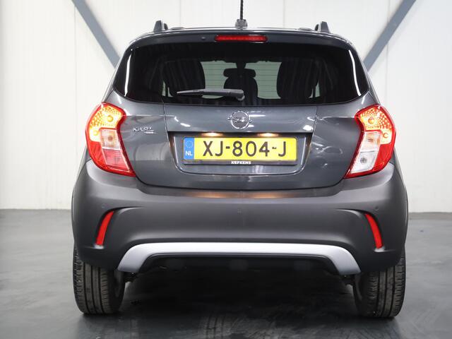 Opel KARL 1.0 Rocks Online Edition | 1ste eigenaar | AppleCarPlay/AndroidAuto | Navigatie | Parkeersensoren | Airco | 15"LMV | Cruise Control | Isofix | Privacy Glass | DAB Radio | Buitenspiegels Elektrisch Verstelbaar | Centrale Deurvergrendeling met Afstandsbedie