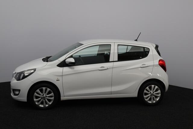 Opel KARL 1.0 ecoFLEX 120 Jaar Edition /5-Drs /Airco /Cruise /Elek. pakket /C.V. afstand /Bluetooth /USB /15"LMV /PDC /Mistlampen /Isofix /Dakspoiler!