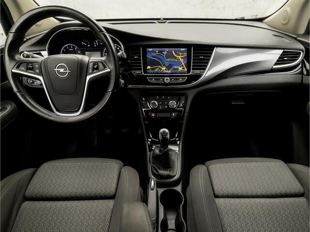 Opel MOKKA X 1.4 Turbo Sport+ 141Pk (APPLE CARPLAY, GROOT NAVI, GETINT GLAS, TREKHAAK, SPORTSTOELEN, LM VELGEN, NIEUWE APK, PARKEERSENSOREN, NIEUWSTAAT)