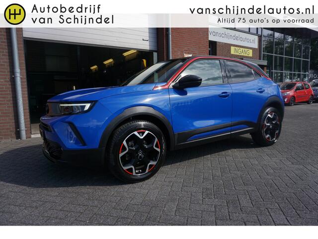 Opel MOKKA 1.2 TURBO 131PK GS LINE TWO TONE ORIGINEEL NL OKT 2021 AFN.TREKHAAK CAMERA LEDER STOELVERWARMING ANDROID-APPLECARPLAY NAVIGATIE FULL LED PDC CLIMA ADAPTIEVE CRUISE ENZ...