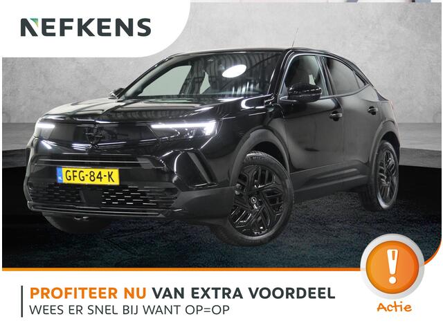 Opel MOKKA Electric Long Range GS 54 kWh 155PK | 1ste eigenaar | 99%ACCURAPPORT | 3 FASE | AppleCarPlay/AndroidAuto | Cruise Control | Climate Control | Camera | Keyless | Digitale Cockpit | Navigatie | Black Edition! |FULL LED | Isofix | Armsteun |