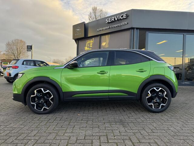 Opel MOKKA Mokka-e Ultimate 50-kWh 11kw bl. 1e eigenaar | Ex demo | incl. alcantara\leer | Winterpakket | 18" | 2x lader | 12 maanden garantie en beurt incl.