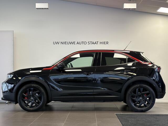 Opel MOKKA Electric GS 3-FASEN 50kWh 136pk | NAPPA LEDER | TWO-TONE! | 180° CAMERA | NAVI PRO | ISOFIX | FULL LED | 11 kW BOORDLADER | STUURVERWARMING | APPLE CARPLAY / ANDROID AUTO |