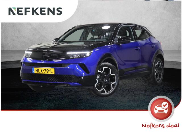 Opel MOKKA 1.2 145PK Hybrid GS | 1ste eigenaar | Alcantara | Stoel/Stuurverwarming | Massagestoel | FULL LED | Camera | Two-tone | Privacy Glass | AppleCarPlay/AndroidAuto | Navigatie | Adaptief Cruise Control | Keyless | Isofix |