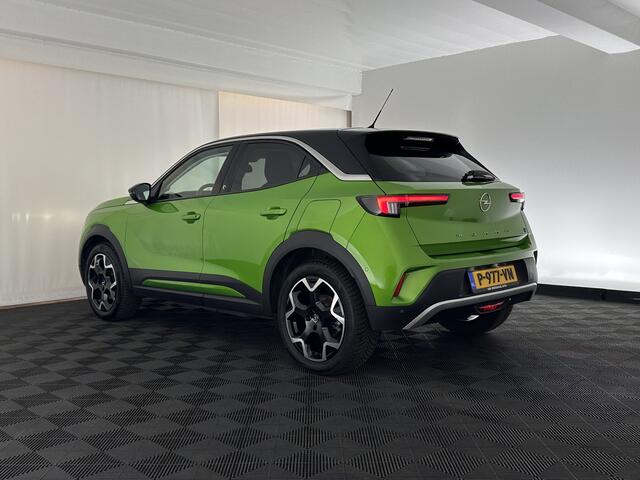 Opel MOKKA Mokka-e Ultimate 50-kWh 7.4kw bl. [ 3-Fase ] {SOH-84%} (INCL-BTW) *FULL-LED | LEATHER-MICROFIBRE | ADAPTIVE-CRUISE | HEATED-SPORTSEATS | DAB+ | KEYLESS | DIGI-COCKPIT | CARPLAY | AMBIENT-LIGHT | CAMERA | LANE-ASSIST | 18"ALU*