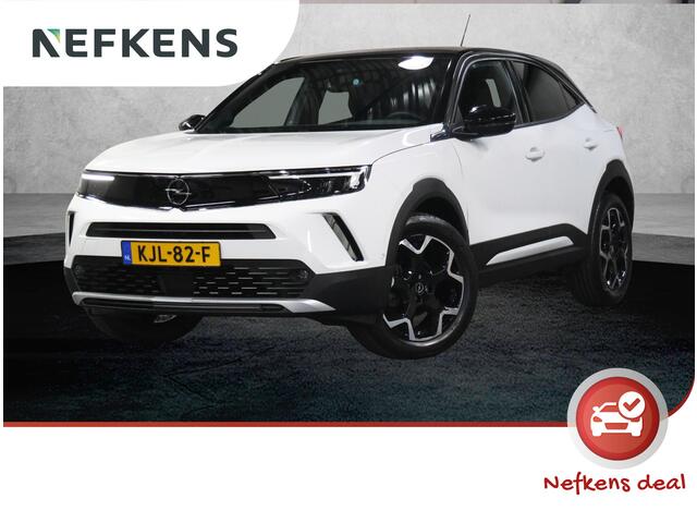 Opel MOKKA 1.2 130PK Ultimate | 1ste eigenaar | Alcantara | Stoel/Stuurverwarming | Massagestoel | FULL LED | Camera | Two-tone | Privacy Glass | AppleCarPlay/AndroidAuto | Navigatie | Adaptief Cruise Control | Keyless | Isofix |
