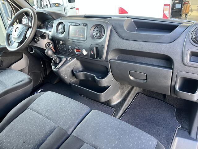 Opel MOVANO 2.3 CDTI 146pk 750kg laadklep Zijdeur Airco cruise controle Trekhaak 2500kg Telefoonverbinding Navigatiesysteem 3-Persoons bakwagen verhuiswagen Meubelbak euro 6
