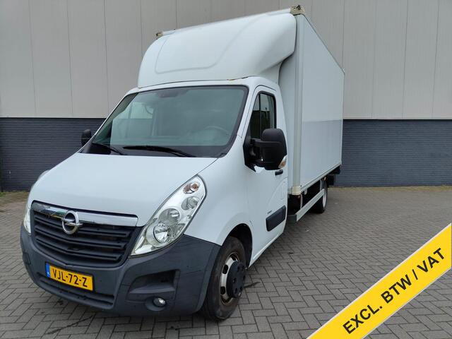 Opel MOVANO 2.3D 164PK L4 Meubelbak Hydr.Klep Dubbellucht Apple Carplay Android Auto Navi Ecc 3-Persoons Cruise Control Regen-Lichtsensor Bluetooth DL Betonplex vloer Lat om Lat Wandbetimmering Zijdeur Euro 6
