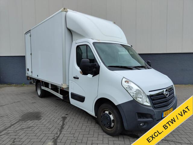 Opel MOVANO 2.3D 164PK L4 Meubelbak Hydr.Klep Dubbellucht Apple Carplay Android Auto Navi Ecc 3-Persoons Cruise Control Regen-Lichtsensor Bluetooth DL Betonplex vloer Lat om Lat Wandbetimmering Zijdeur Euro 6