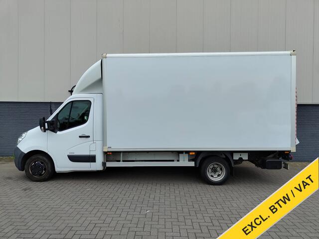 Opel MOVANO 2.3D 164PK L4 Meubelbak Hydr.Klep Dubbellucht Apple Carplay Android Auto Navi Ecc 3-Persoons Cruise Control Regen-Lichtsensor Bluetooth DL Betonplex vloer Lat om Lat Wandbetimmering Zijdeur Euro 6