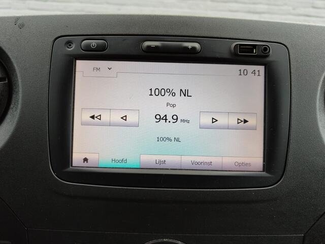 Opel MOVANO 2.3D 164PK L4 Meubelbak Hydr.Klep Dubbellucht Apple Carplay Android Auto Navi Ecc 3-Persoons Cruise Control Regen-Lichtsensor Bluetooth DL Betonplex vloer Lat om Lat Wandbetimmering Zijdeur Euro 6