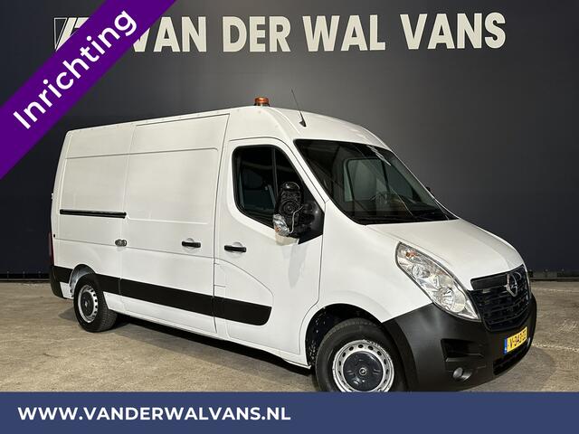 Opel MOVANO 2.3 CDTI 146pk L2H2 Inrichting Euro6 Airco | Camera | Navigatie | Cruisecontrol | 2500kg Trekhaak Parkeersensoren, Bijrijdersbank