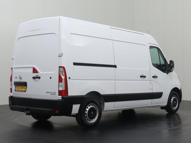 Opel MOVANO 2.3Turbo 135PK L2H2 | 2xSchuifdeur | 2500Kg Trekhaak | Navigatie | Camera | 3-Persoons | Airco | Betimmering