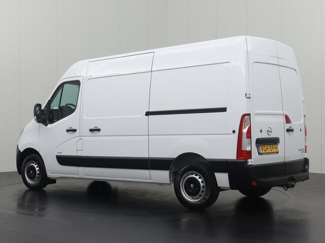 Opel MOVANO 2.3Turbo 135PK L2H2 | 2xSchuifdeur | 2500Kg Trekhaak | Navigatie | Camera | 3-Persoons | Airco | Betimmering