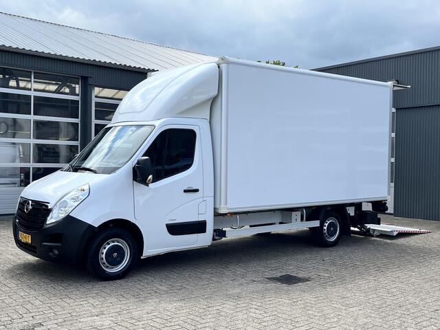 Opel MOVANO 2.3 CDTI BiTurbo 146pk 750kg laadklep Zijdeur Airco cruise controle Trekhaak 2500kg Telefoonverbinding Navigatiesysteem 3-Persoons bakwagen verhuiswagen Meubelbak euro 6