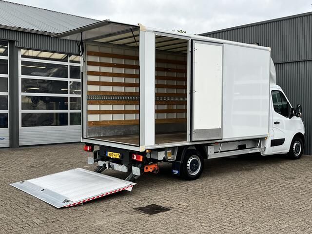 Opel MOVANO 2.3 CDTI BiTurbo 146pk 750kg laadklep Zijdeur Airco cruise controle Trekhaak 2500kg Telefoonverbinding Navigatiesysteem 3-Persoons bakwagen verhuiswagen Meubelbak euro 6
