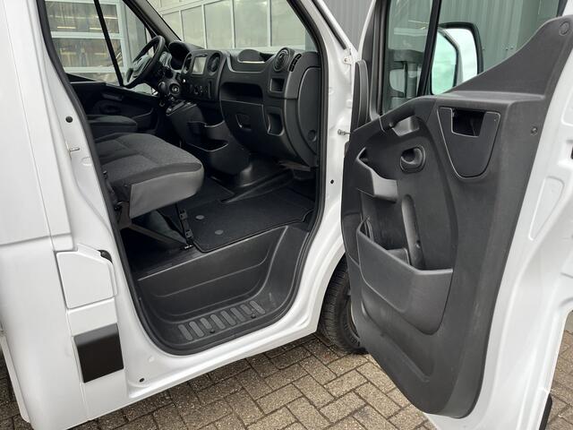 Opel MOVANO 2.3 CDTI BiTurbo 146pk 750kg laadklep Zijdeur Airco cruise controle Trekhaak 2500kg Telefoonverbinding Navigatiesysteem 3-Persoons bakwagen verhuiswagen Meubelbak euro 6
