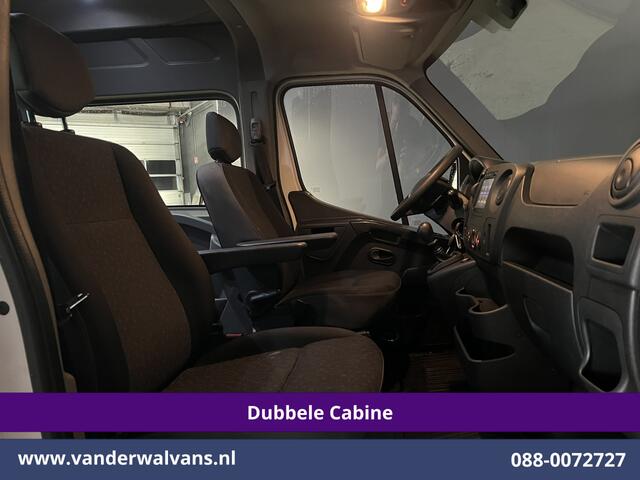 Opel MOVANO 2.3 Turbo 146pk L2H2 Dubbele cabine Euro6 Airco | Imperiaal | Omvormer | 2500kg Trekhaak Navigatie, Camera, Cruisecontrol, Parkeersensoren, 5-zits