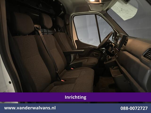 Opel MOVANO 2.3 Turbo 150pk L2H2 Inrichting Euro6 Airco | Navigatie | LED | Cruisecontrol | 2500kg Trekhaak Parkeersensoren, Bijrijdersbank