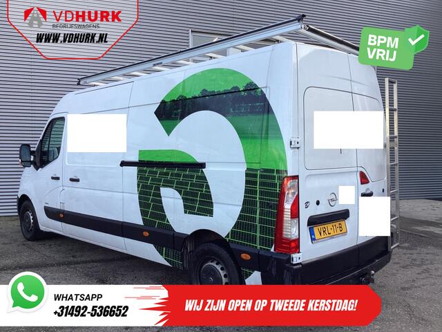 Opel MOVANO 2.3 CDTI 135 pk L3H2 2x Schuifdeur/ Imperiaal + Ladder/ Inrichting/ PDC/ Trekhaak/ Radio