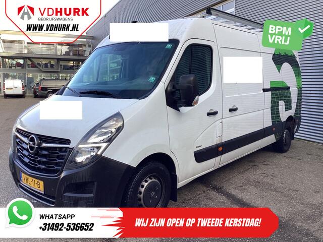 Opel MOVANO 2.3 CDTI 135 pk L3H2 2x Schuifdeur/ Imperiaal + Ladder/ Inrichting/ PDC/ Trekhaak/ Radio