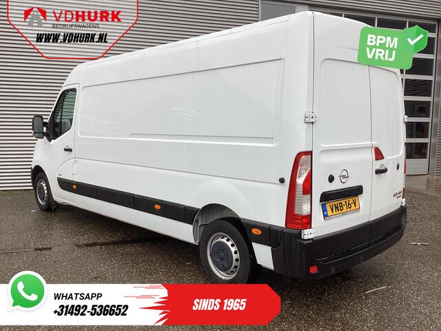 Opel MOVANO 2.3 Turbo 136PK L3H2 Climate/ Cruise/ Camera/ Navi/ PDC / 2,5T trekgew/ 270 Deuren/ NL Auto