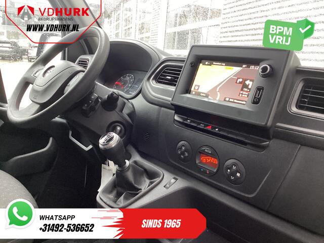 Opel MOVANO 2.3 Turbo 136PK L3H2 Climate/ Cruise/ Camera/ Navi/ PDC / 2,5T trekgew/ 270 Deuren/ NL Auto