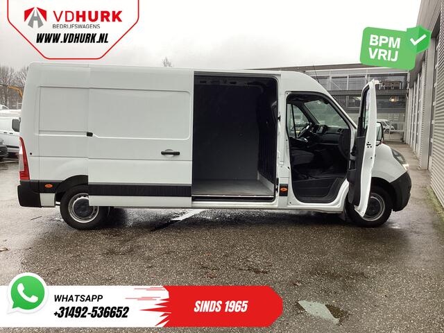 Opel MOVANO 2.3 Turbo 136PK L3H2 Climate/ Cruise/ Camera/ Navi/ PDC / 2,5T trekgew/ 270 Deuren/ NL Auto