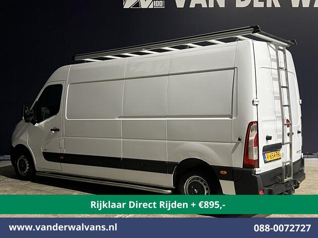 Opel MOVANO 2.3 CDTI L3H2 Euro6 *Rijklaar Direct Rijden* Airco | Imperiaal | 2500kg Trekhaak | Cruisecontrol | Parkeersensoren Sidebars, Bijrijdersbank