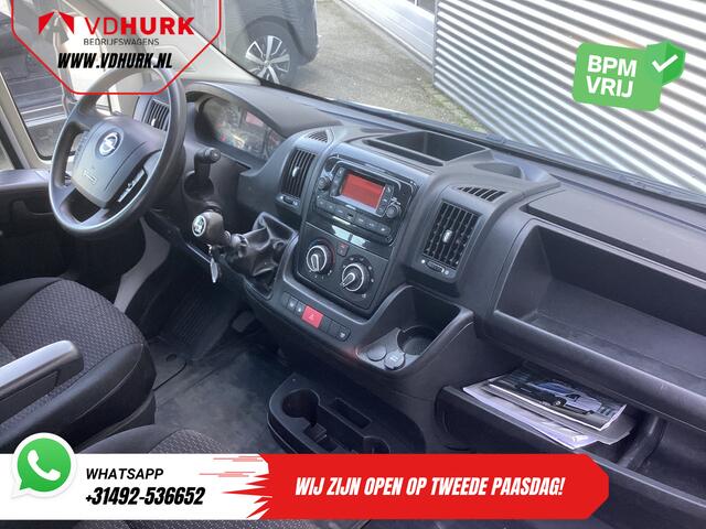 Opel MOVANO 2.2 140 pk DC Dubbel Cabine Open Laadbak/ 7 Pers./ 2.5t Trekverm./ Cruise/ Airco/ 288x215x35/ Pick up